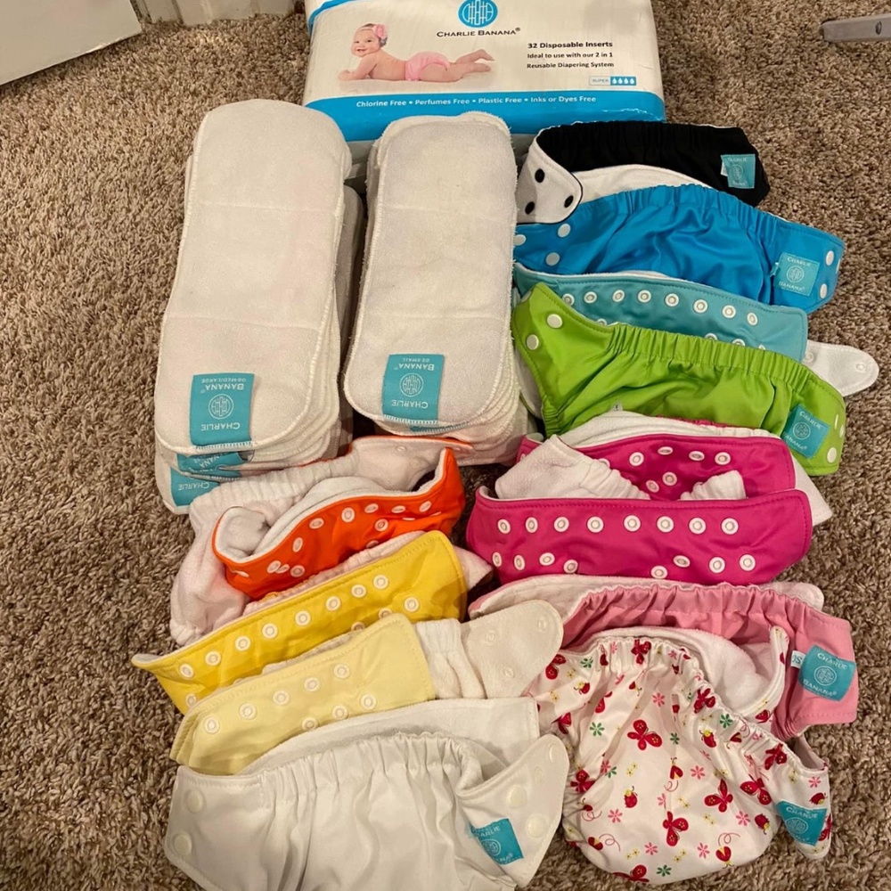Charlie Banana cloth diaper set
